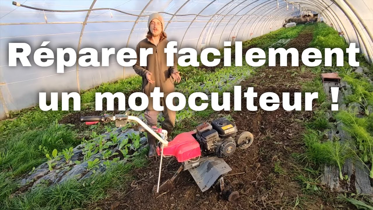 Comment réparer un motoculteur qui ne fonctionne plus ? Tuto pour réparer une motobineuse